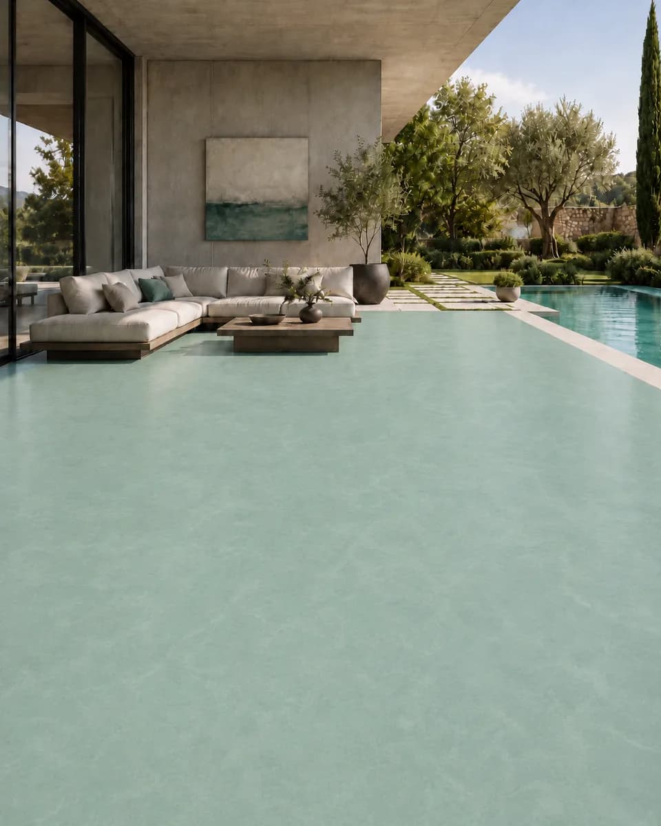 Acabado ChlorStain Azure Pool Blue